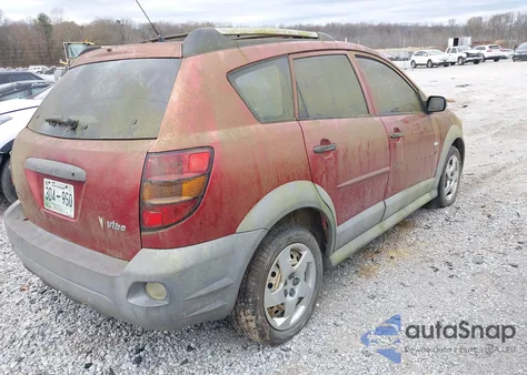 2004 Pontiac Vibe from USA, damaged, VIN 5Y2SM62854Z435262